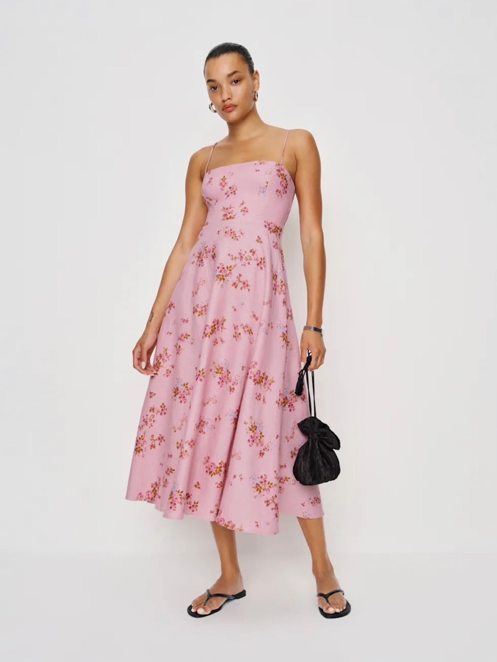Monette Linen Dress